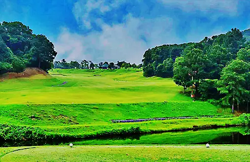 ロータリーゴルフ倶楽部9番ホール画像
